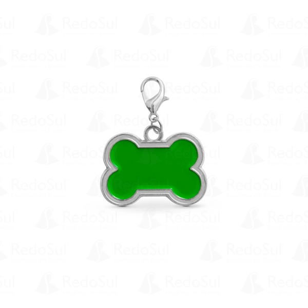 Chaveiro personalizado em formato de osso